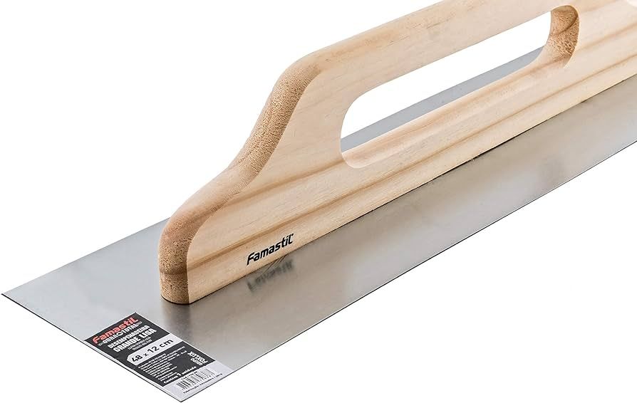 Desempenadeira Grande Aco Lisa 48X12 Fama...