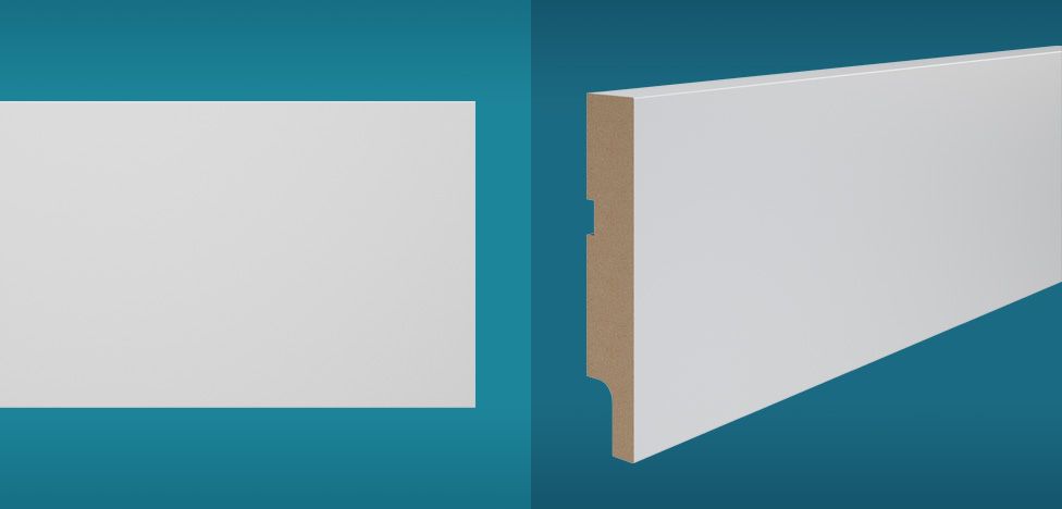 Rodape Essencial E05 BRanco Polar 100mm 