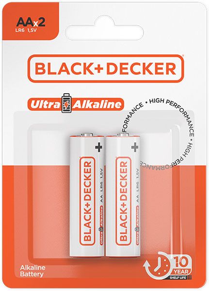 Pilha Alcalina Aa Blister C/02 B&D 