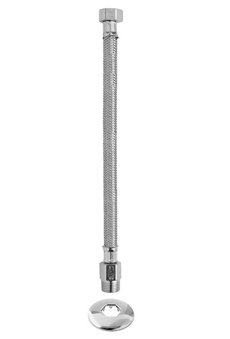 Engate Flex 1/2 060Cm Inox Blukit
