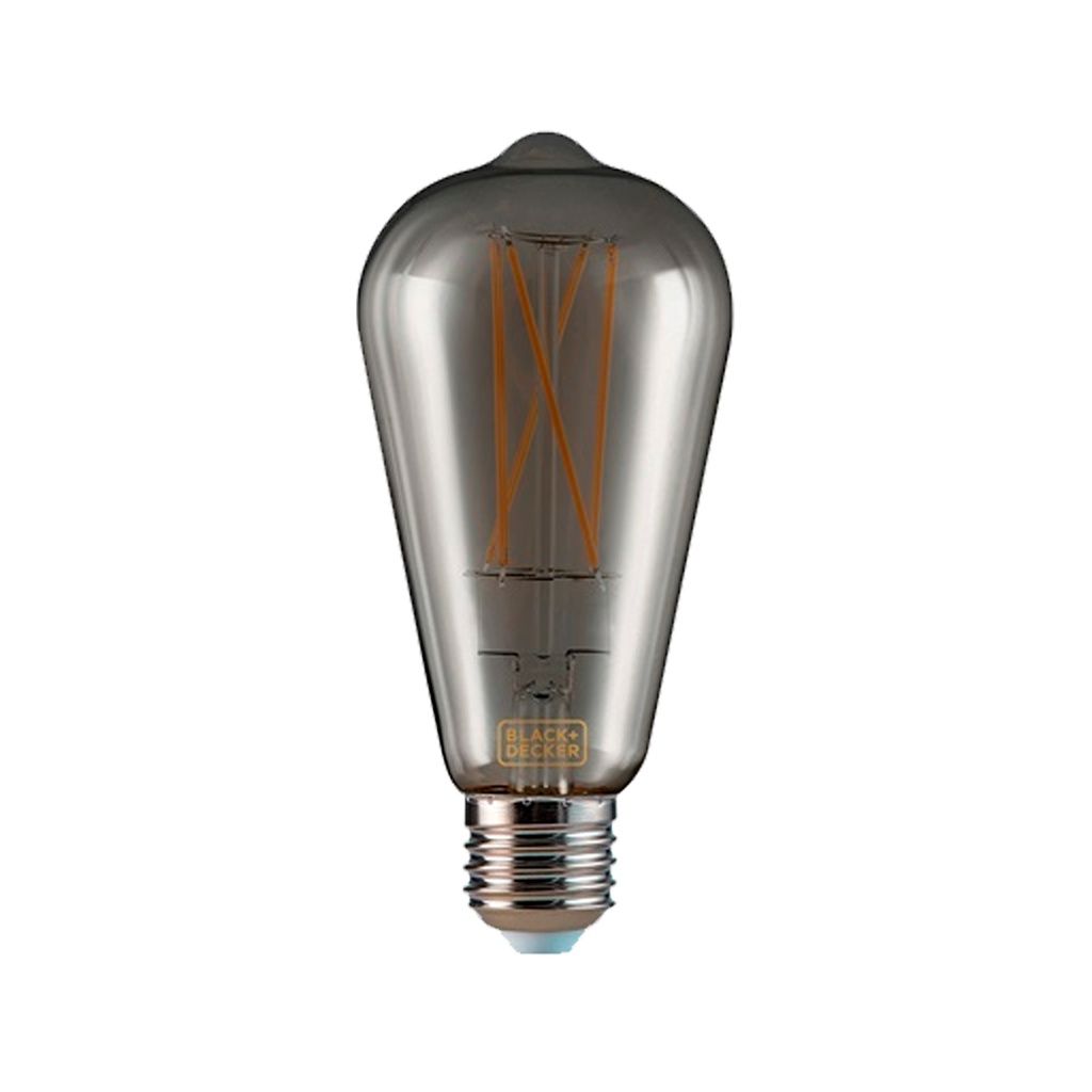 Lampada Led Filamento St64 Black 03W 2200...