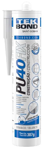 Adesivo Selante Pu40 Fix BR 387Gr Tekbond